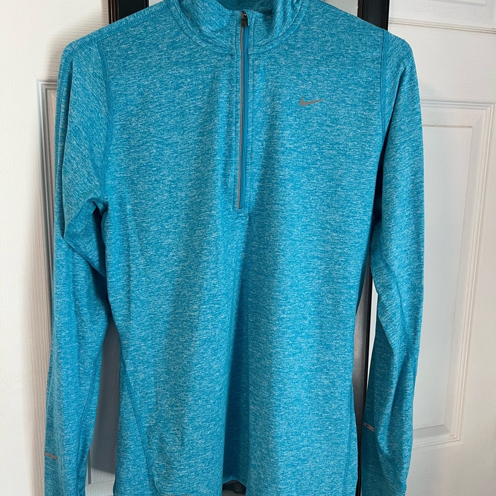 Light blue Nike quarter zip